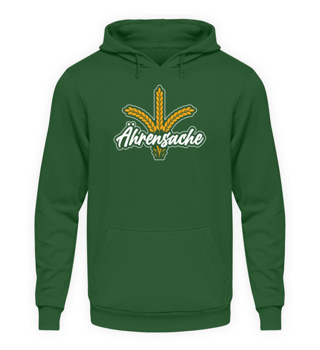 Ährensache · Unisex Kapuzenpullover Hoodie-Unisex Hoodie-Bottle Green-S-Agrarstarz