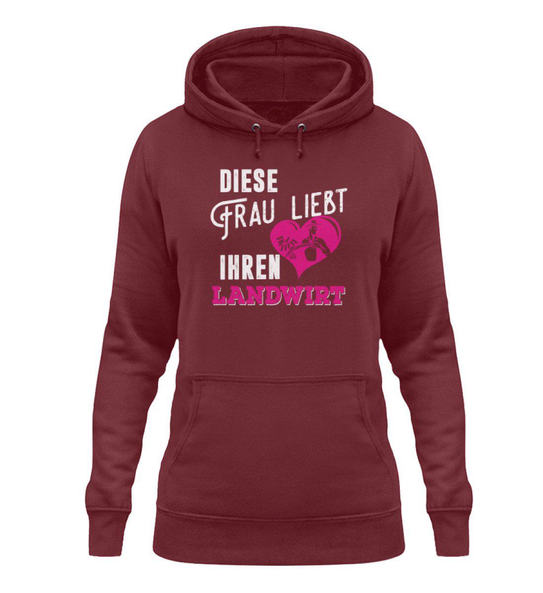 Diese Frau liebt ihren Landwirt Women Hoodie