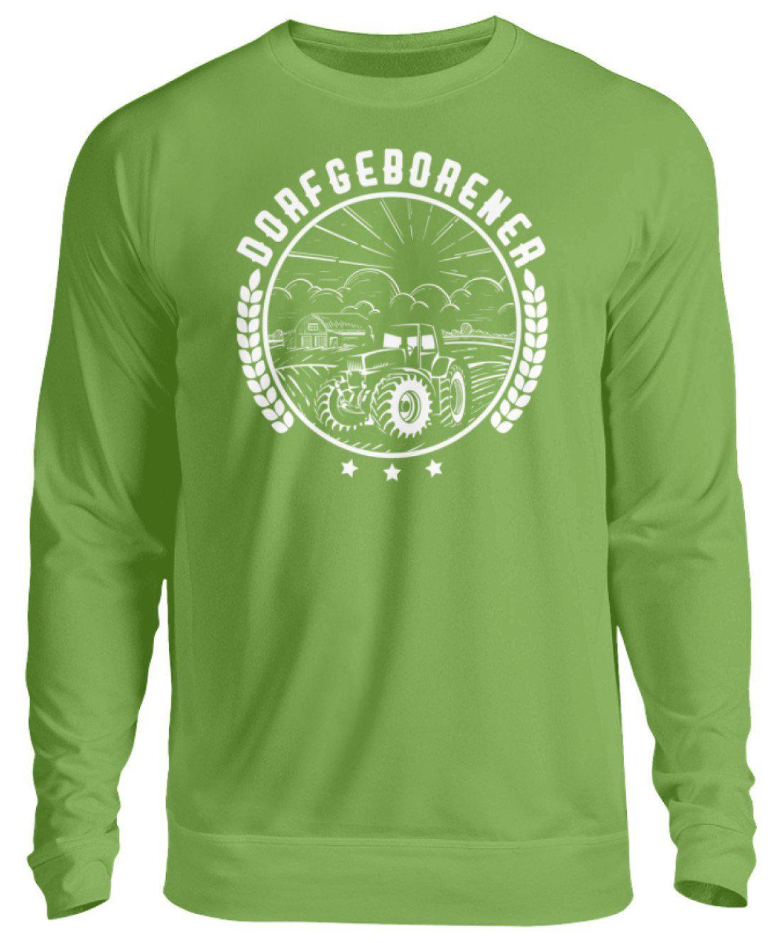 Dorfgeborener · Unisex Sweatshirt Pullover-Unisex Sweatshirt-LimeGreen-S-Agrarstarz