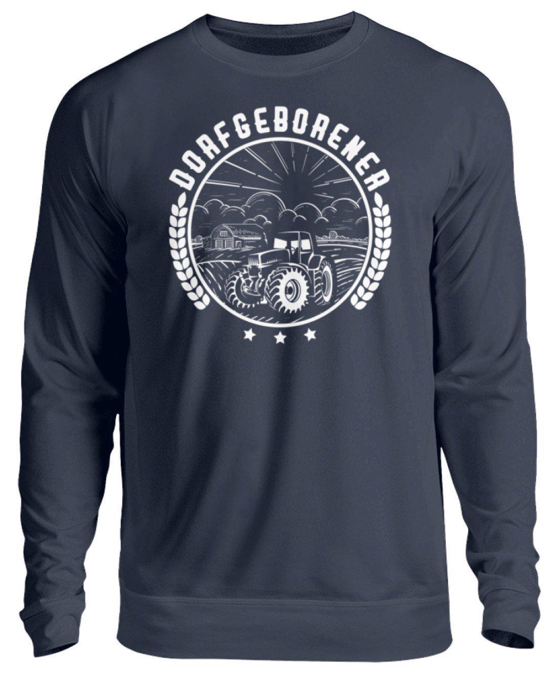 Dorfgeborener · Unisex Sweatshirt Pullover-Unisex Sweatshirt-Oxford Navy-S-Agrarstarz