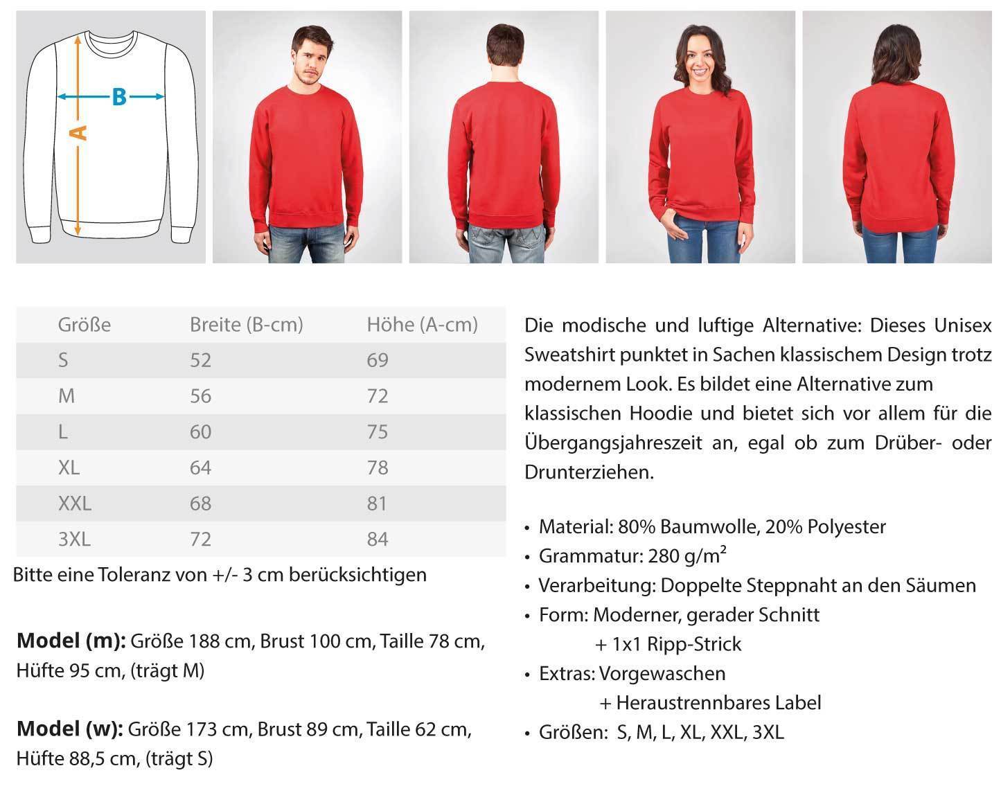 Dorfgeborener · Unisex Sweatshirt Pullover-Unisex Sweatshirt-Agrarstarz