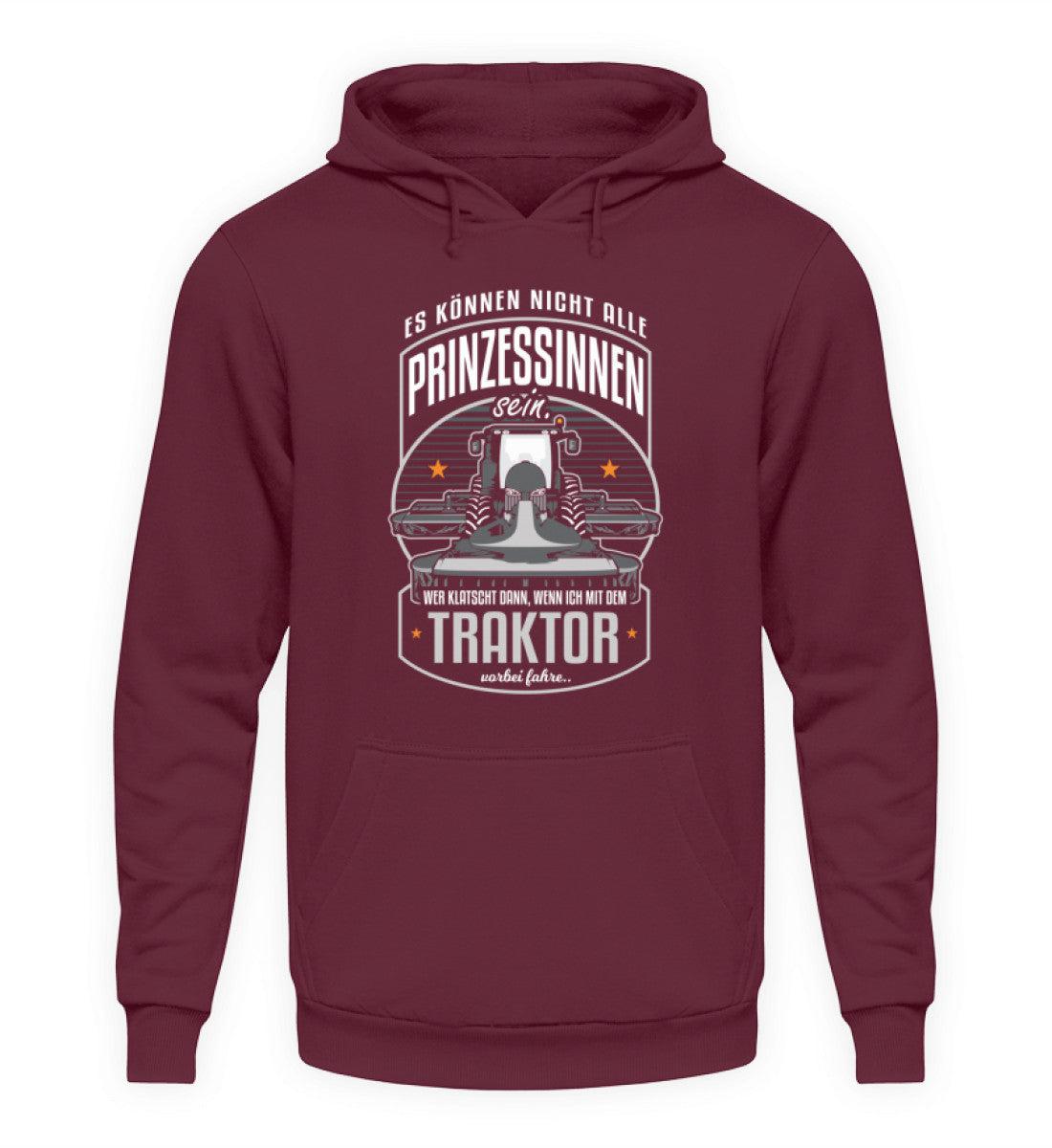 Es können nicht alle Prinzessin sein · Unisex Kapuzenpullover Hoodie-Unisex Hoodie-Burgundy-S-Agrarstarz