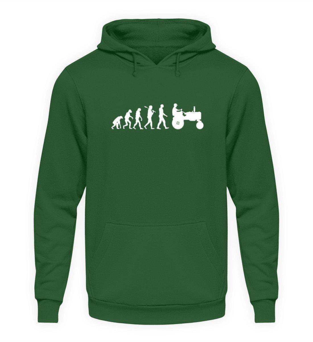 Evolution simple · Unisex Kapuzenpullover Hoodie-Unisex Hoodie-Bottle Green-L-Agrarstarz