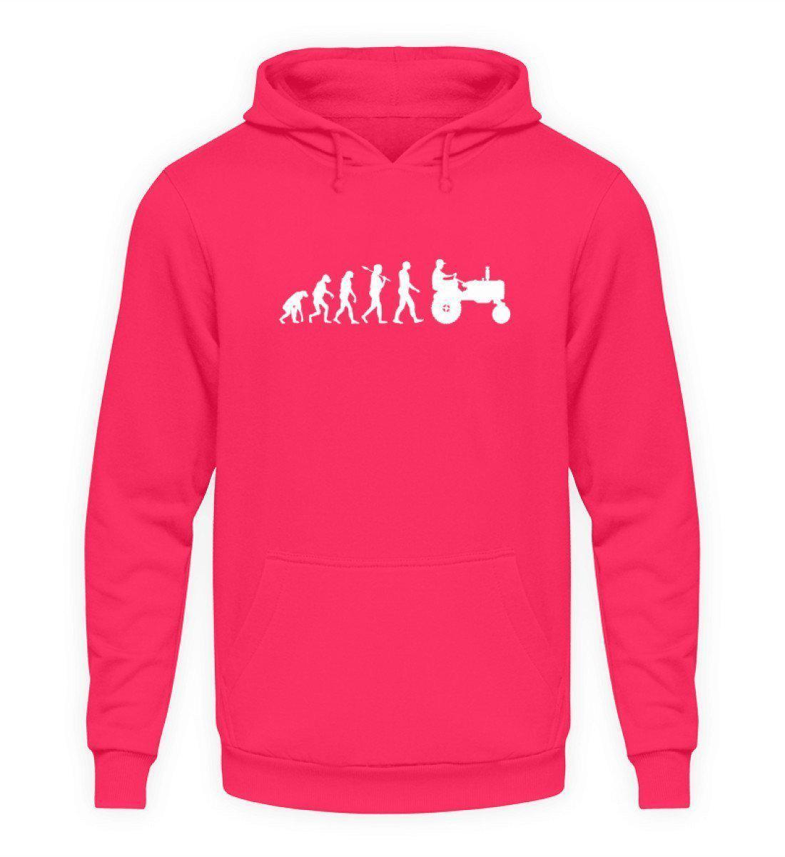 Evolution simple · Unisex Kapuzenpullover Hoodie-Unisex Hoodie-Hot Pink-L-Agrarstarz