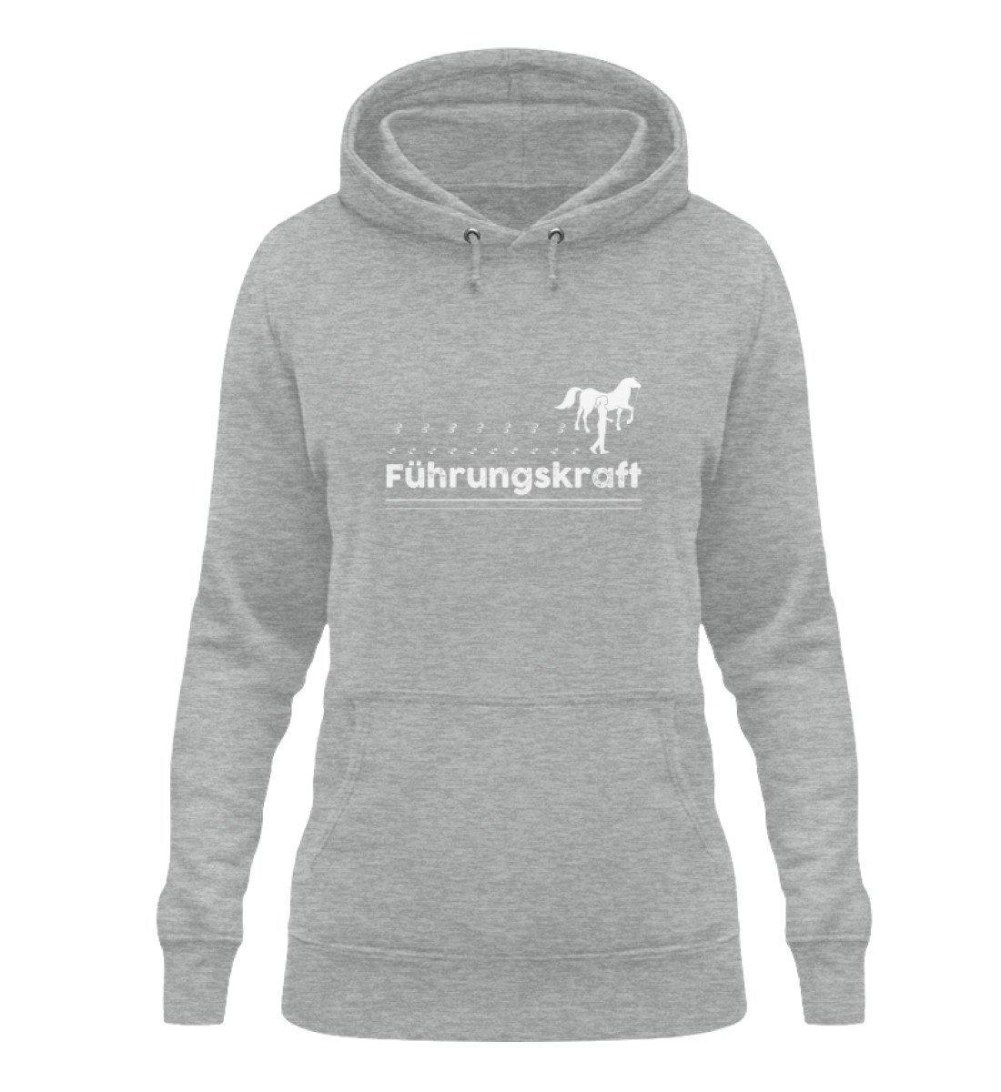 Führungskraft Pferd 2 · Damen Hoodie-Damen Hoodie-Heather Sport Grey-XS-Agrarstarz