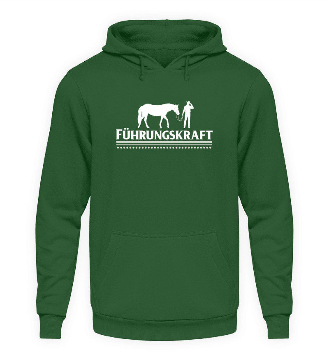 Führungskraft Pferd Mann · Unisex Kapuzenpullover Hoodie-Unisex Hoodie-Bottle Green-S-Agrarstarz