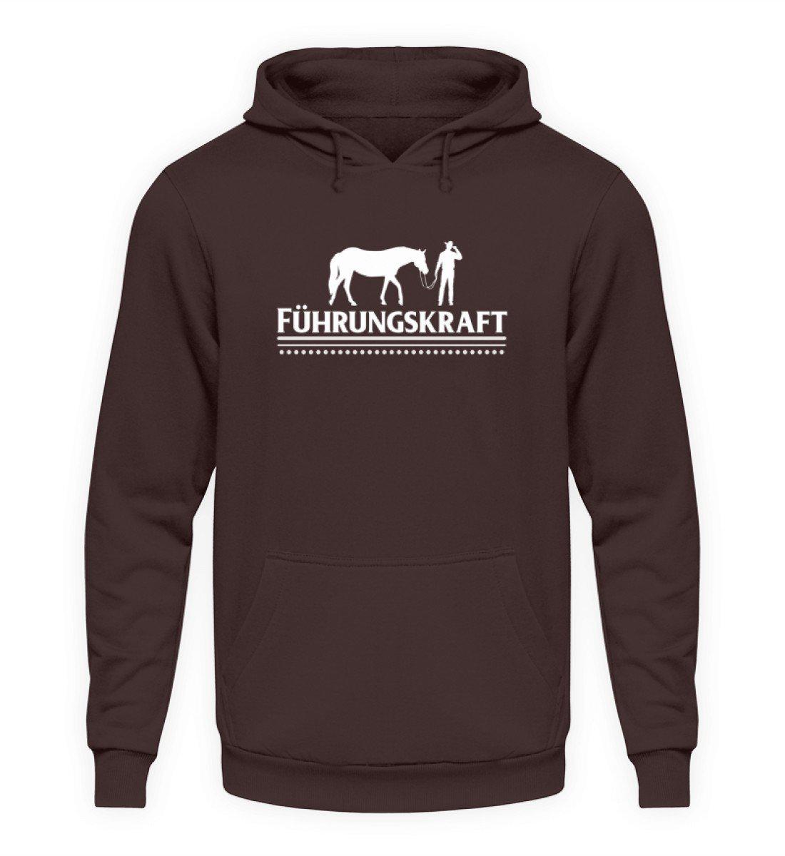 Führungskraft Pferd Mann · Unisex Kapuzenpullover Hoodie-Unisex Hoodie-Hot Chocolate-S-Agrarstarz