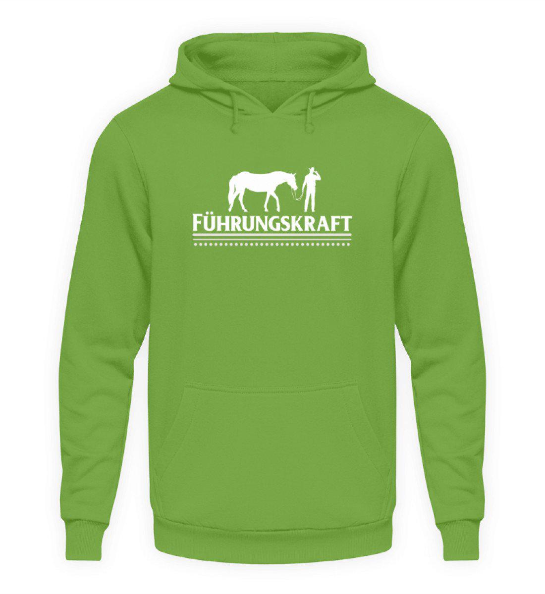 Führungskraft Pferd Mann · Unisex Kapuzenpullover Hoodie-Unisex Hoodie-LimeGreen-S-Agrarstarz