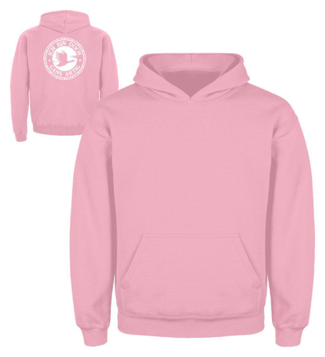 Gans artig · Kinder Kapuzenpullover Hoodie-Kinder Hoodie-Baby Pink-3/4 (98/104)-Agrarstarz