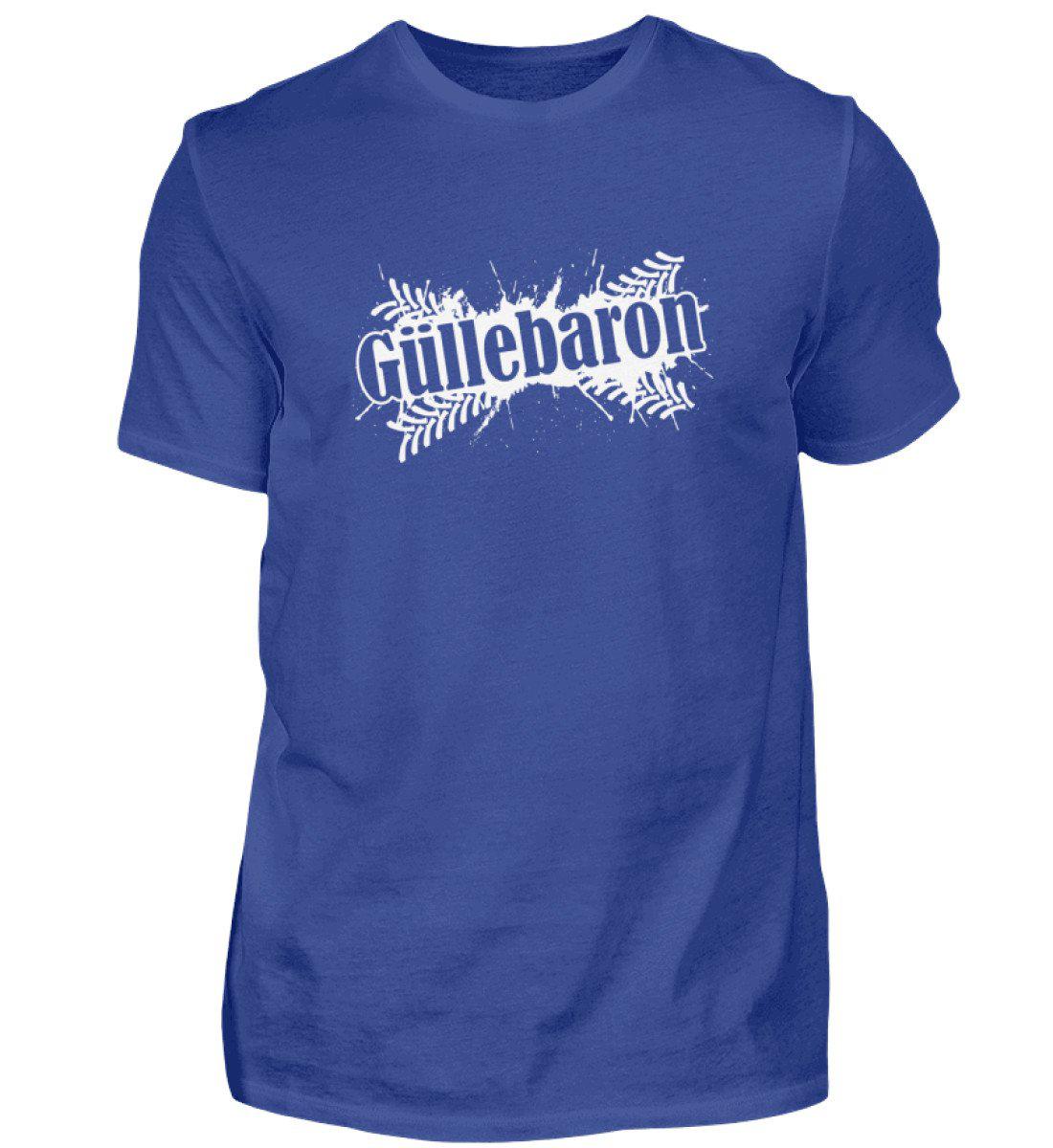 Güllebaron · Herren T-Shirt-Herren Basic T-Shirt-Royal Blue-S-Agrarstarz