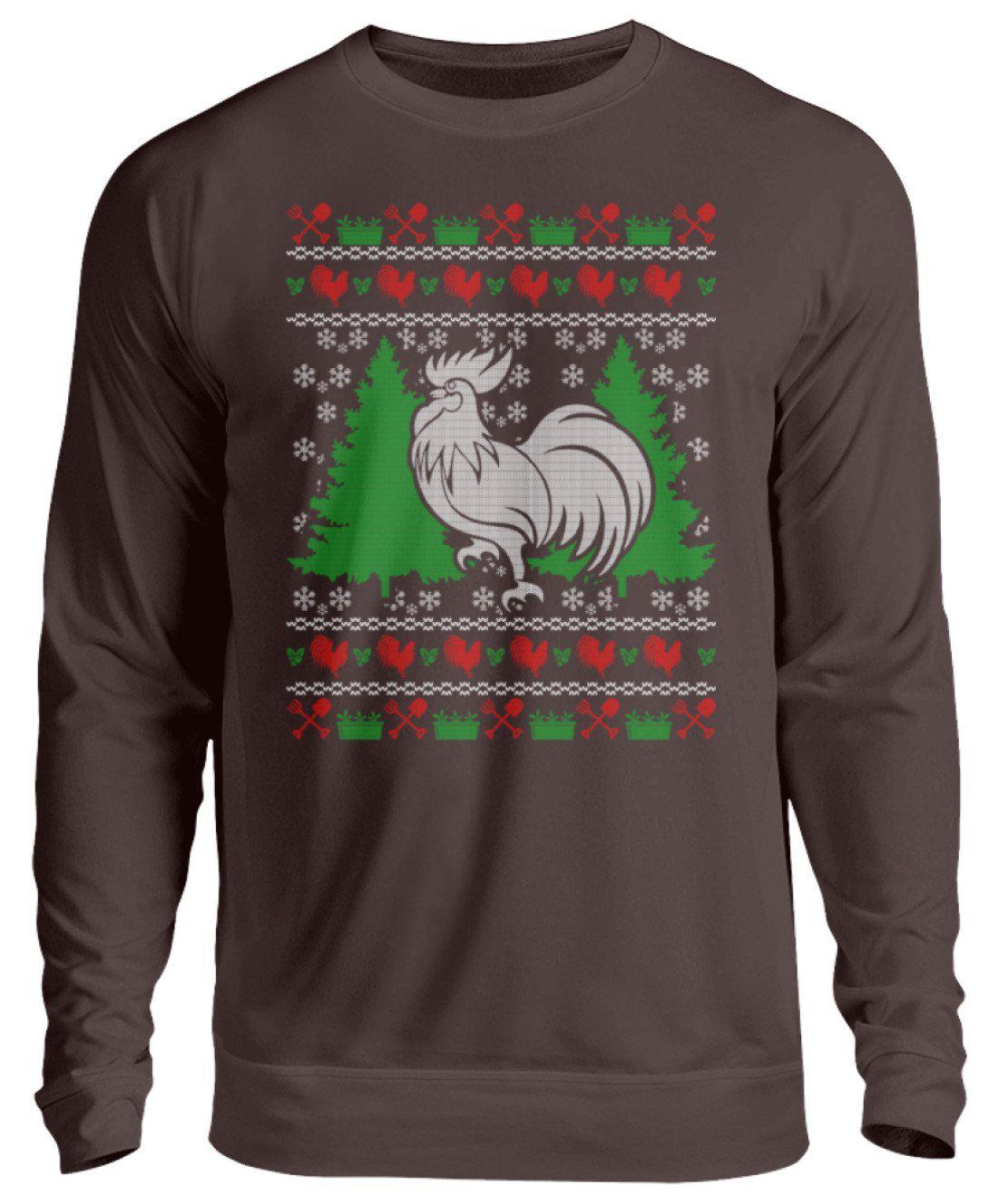 Hahn Ugly Christmas · Unisex Sweatshirt Pullover-Unisex Sweatshirt-Hot Chocolate-S-Agrarstarz