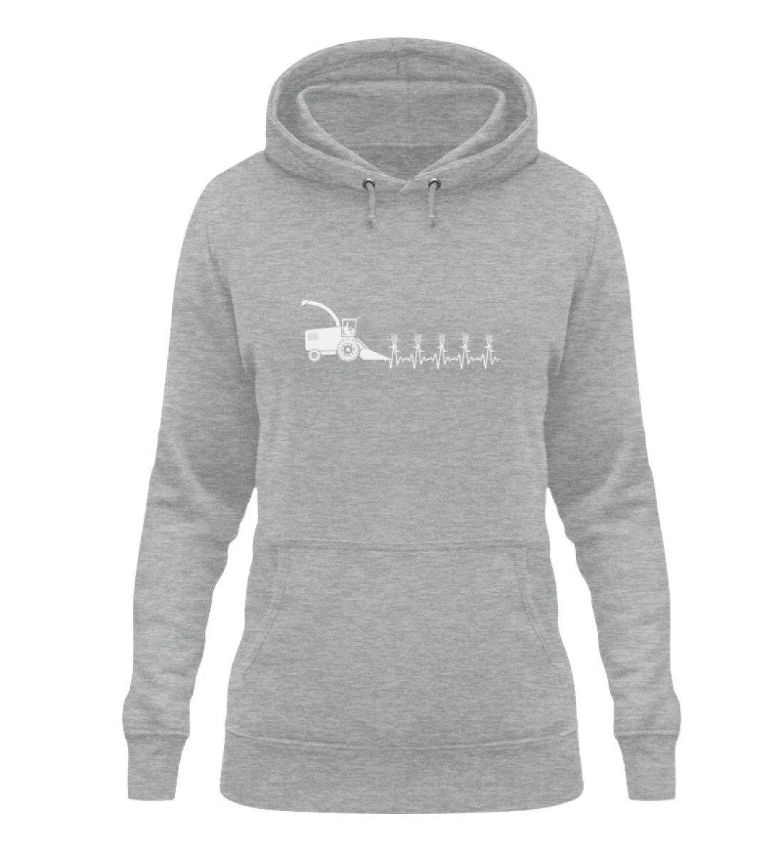 Heartbeat Häcksler · Damen Hoodie-Damen Hoodie-Heather Sport Grey-XS-Agrarstarz