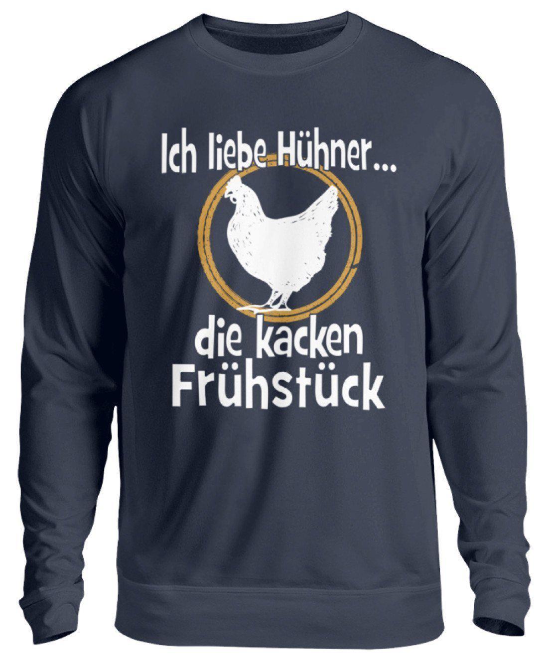 Hühner Frühstück · Unisex Sweatshirt Pullover-Unisex Sweatshirt-Oxford Navy-S-Agrarstarz