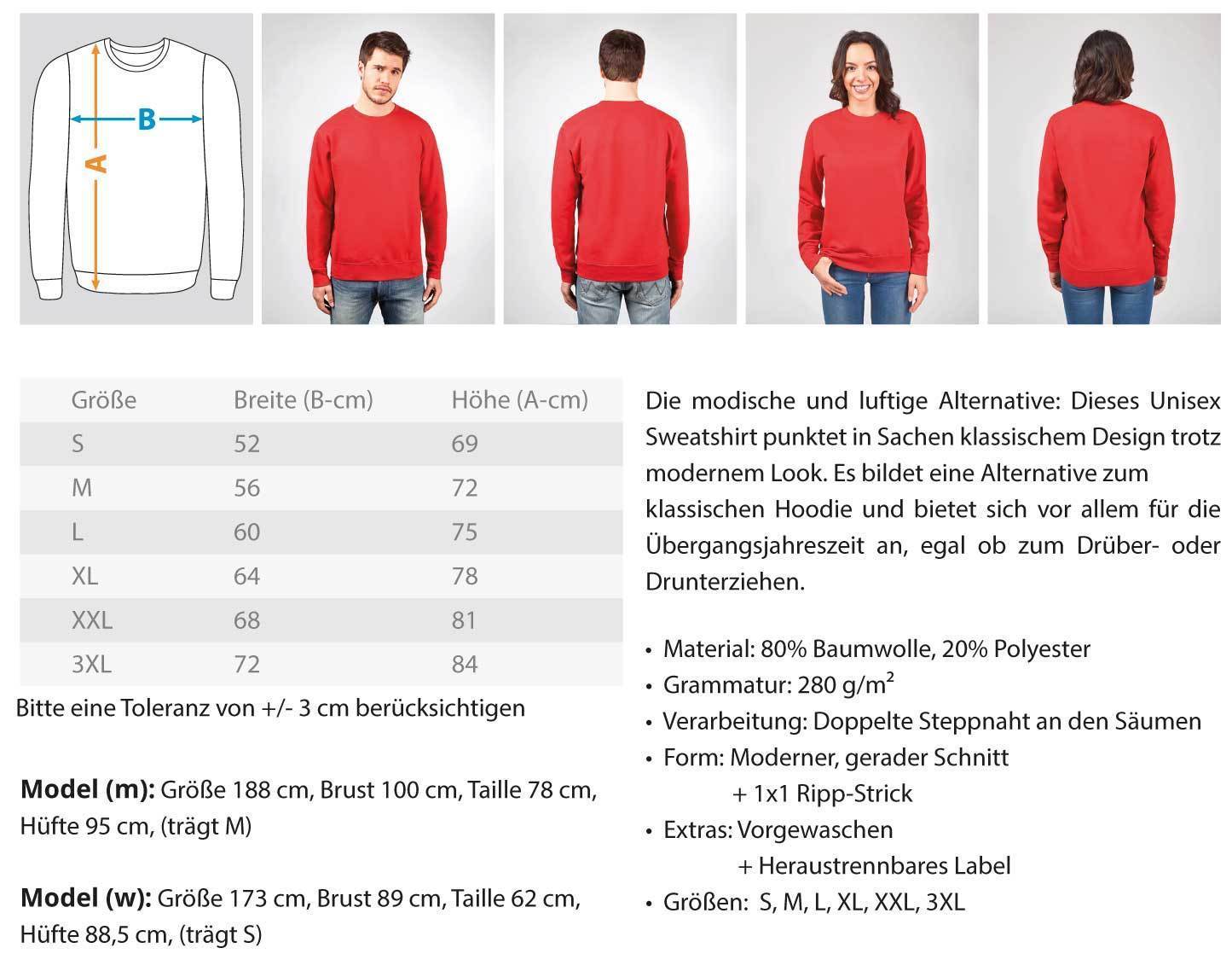 Hühner Frühstück · Unisex Sweatshirt Pullover-Unisex Sweatshirt-Agrarstarz