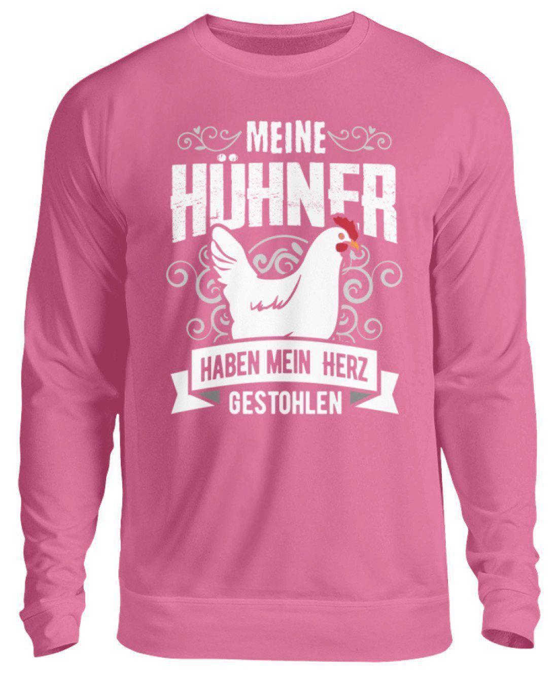 Hühner Herz gestohlen · Unisex Sweatshirt Pullover-Unisex Sweatshirt-Candyfloss Pink-S-Agrarstarz