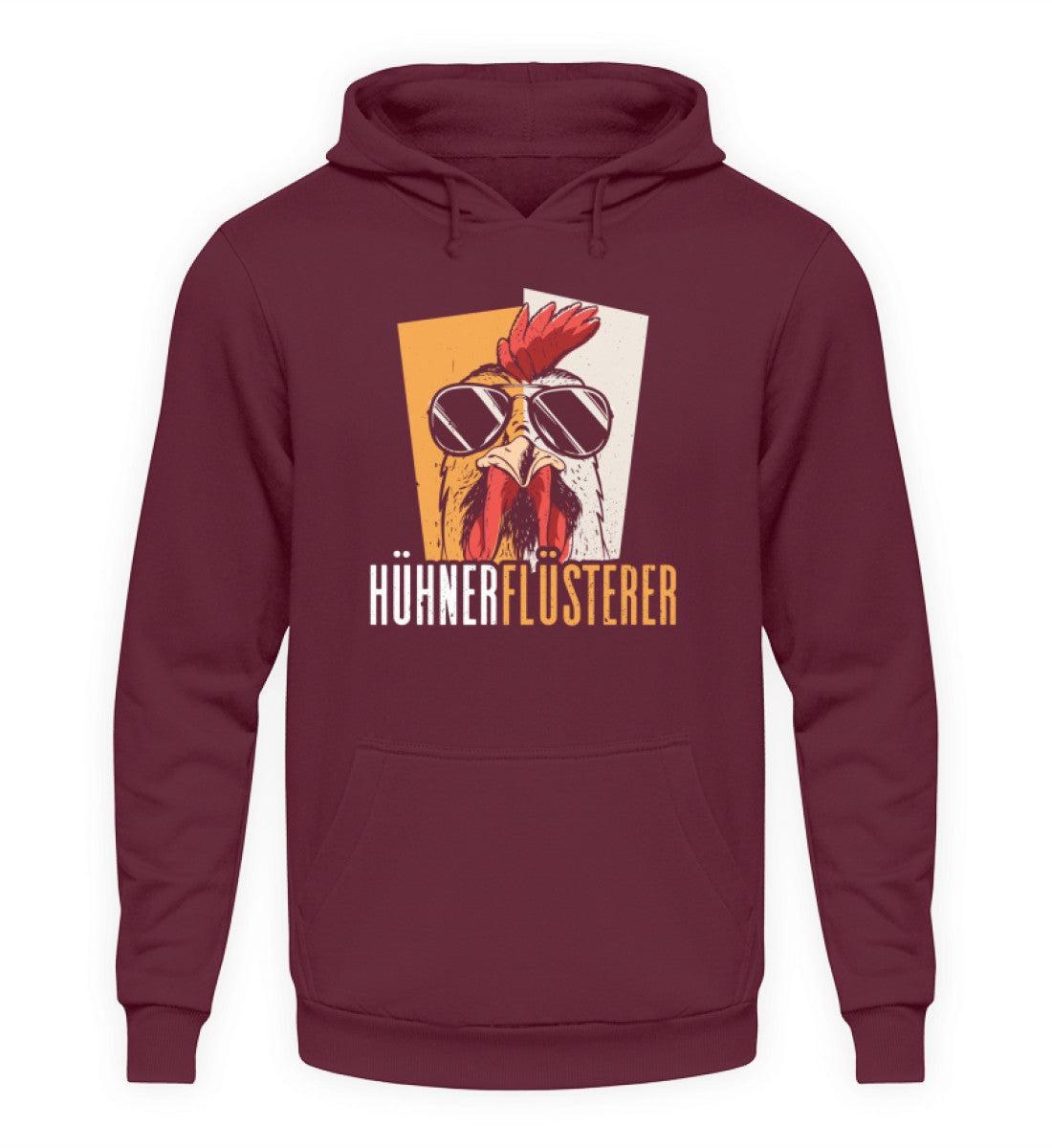 Hühnerflüsterer · Unisex Kapuzenpullover Hoodie-Unisex Hoodie-Burgundy-S-Agrarstarz