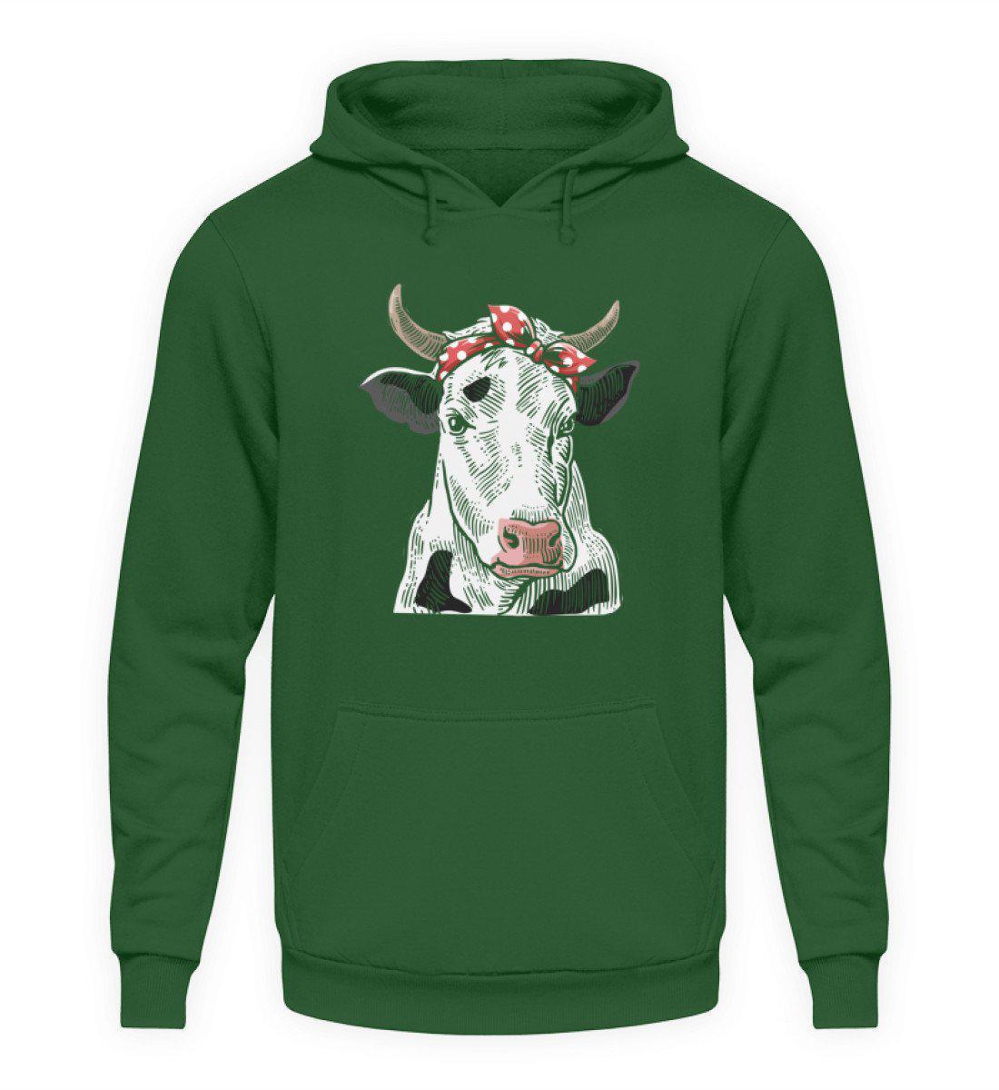 Kuh Band · Unisex Kapuzenpullover Hoodie-Unisex Hoodie-Bottle Green-S-Agrarstarz