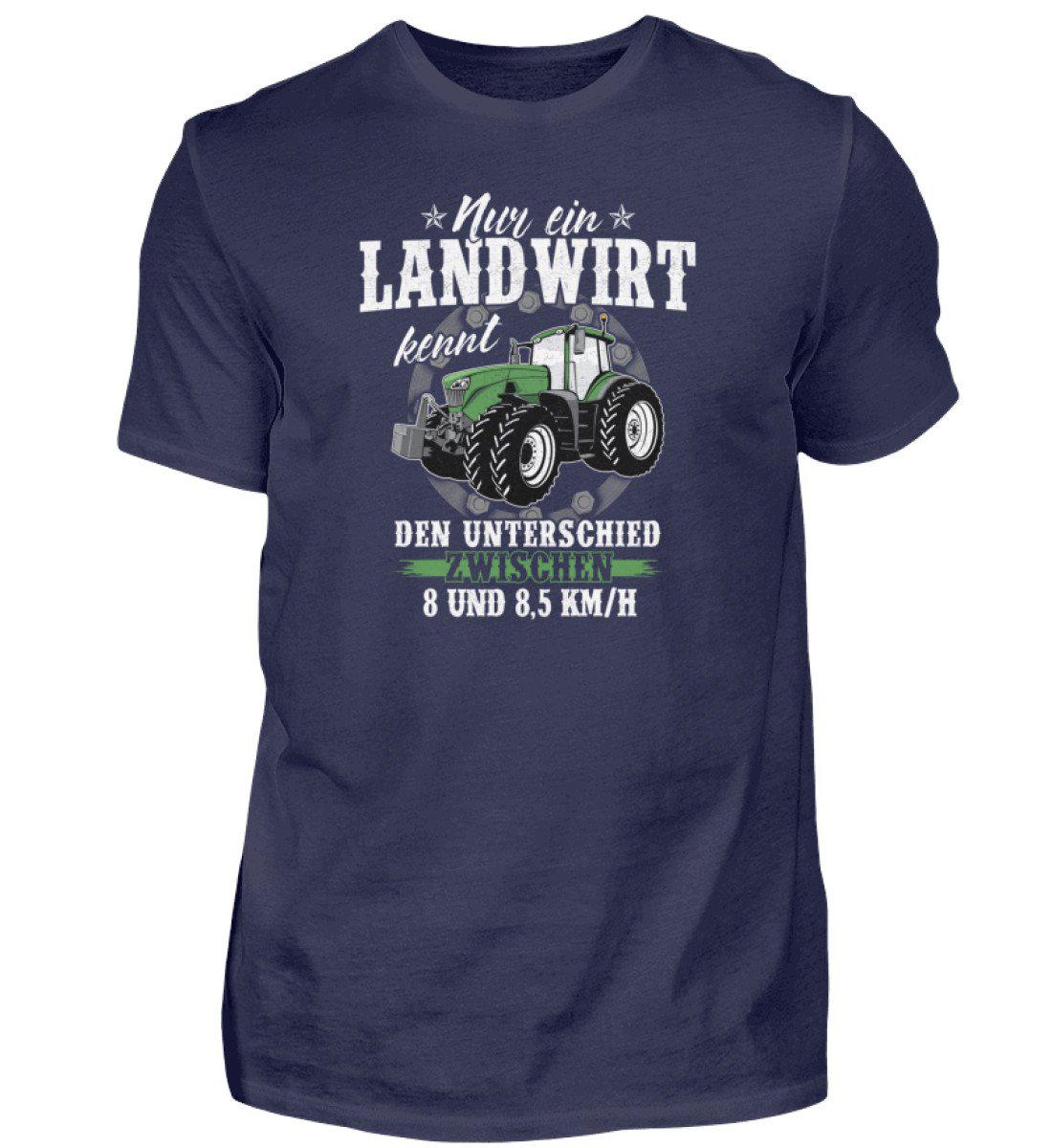 Landwirt Geschwindigkeit · Herren T-Shirt-Herren Basic T-Shirt-Navy-S-Agrarstarz