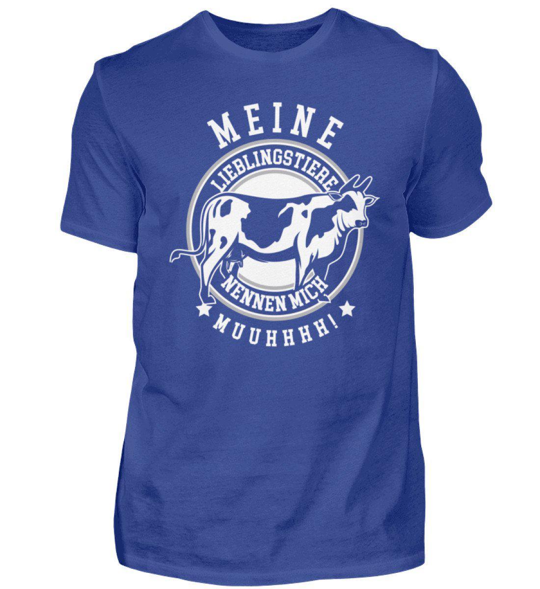 Lieblingstiere Muuhhhh · Herren T-Shirt-Herren Basic T-Shirt-Royal Blue-S-Agrarstarz