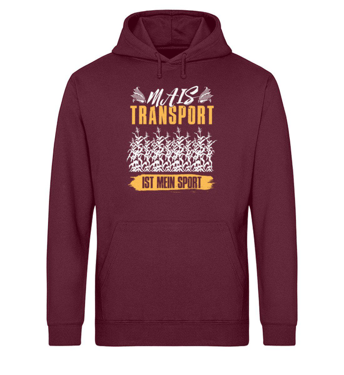 Mais Transport · Unisex Organic Hoodie-Drummer Hoodie ST/ST-Burgundy-XS-Agrarstarz