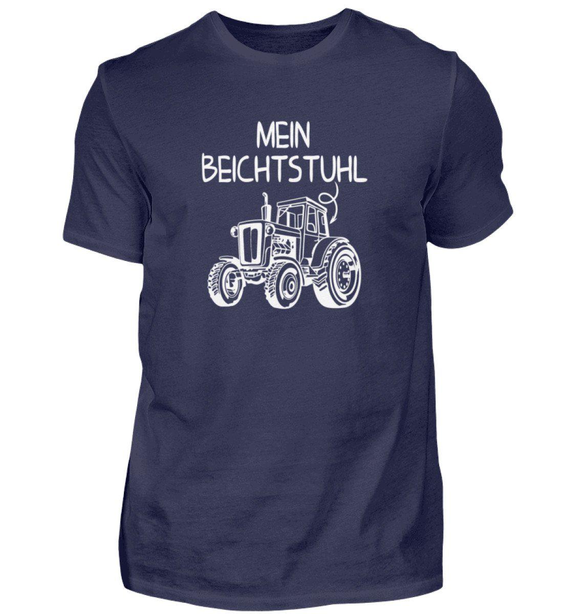 Mein Beichtstuhl · Herren T-Shirt-Herren Basic T-Shirt-Navy-S-Agrarstarz