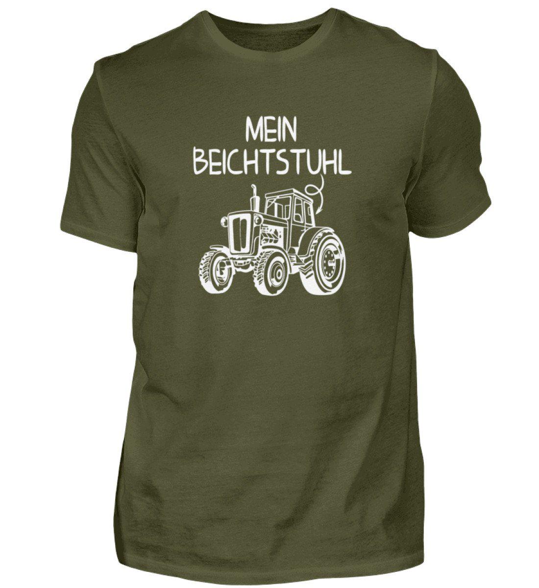 Mein Beichtstuhl · Herren T-Shirt-Herren Basic T-Shirt-Urban Khaki-S-Agrarstarz