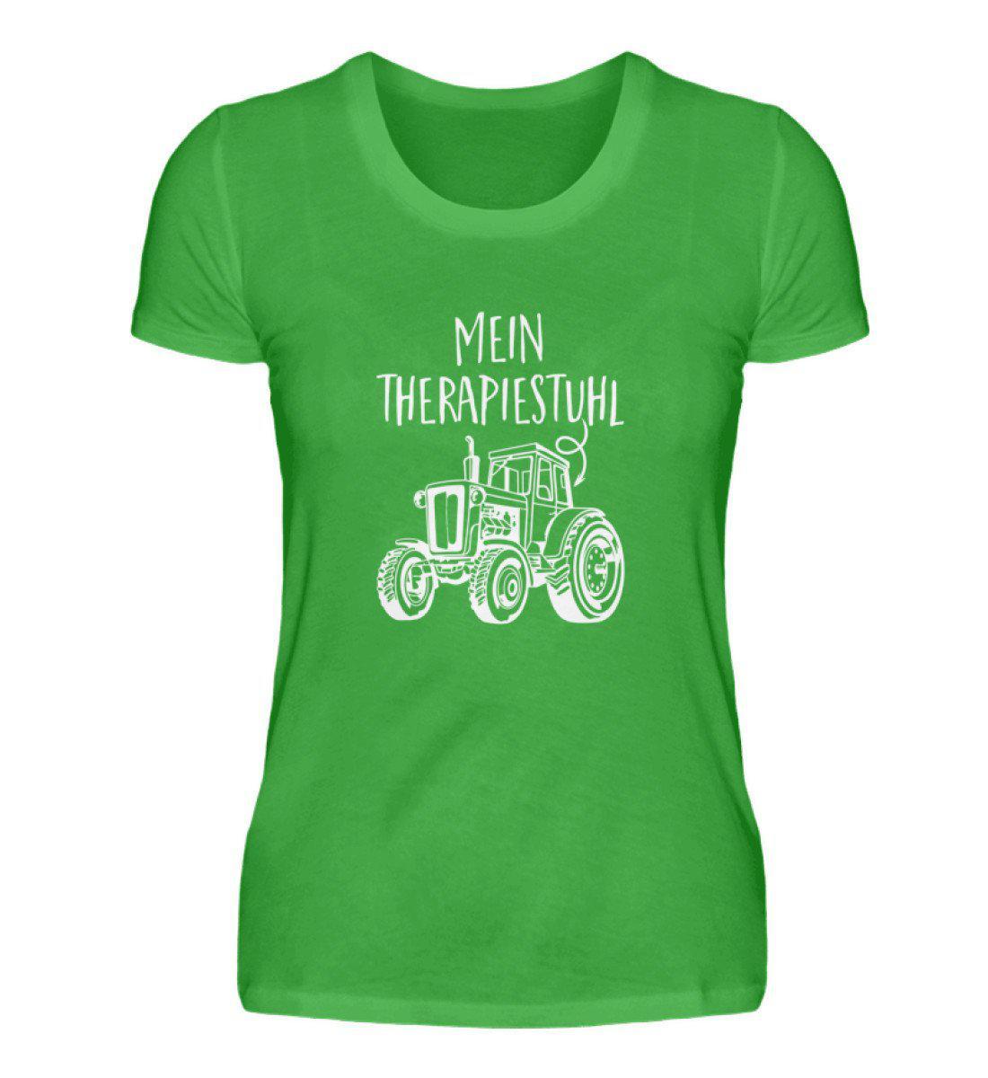 Mein Therapiestuhl · Damen T-Shirt-Damen Basic T-Shirt-Green Apple-S-Agrarstarz