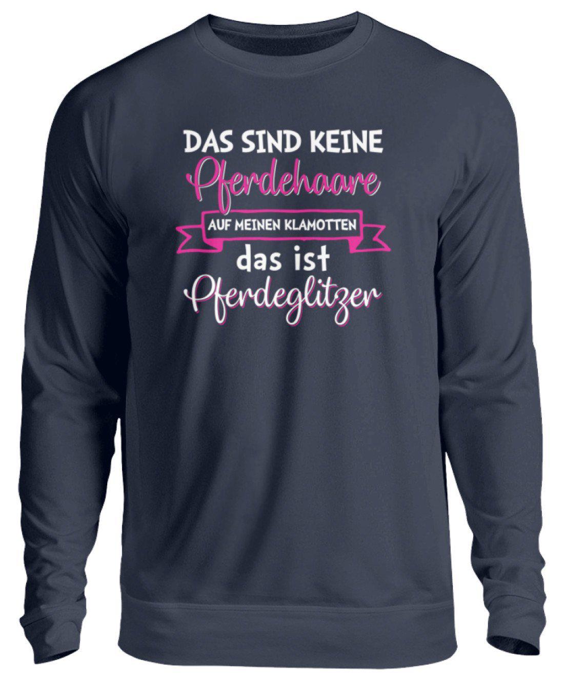 Pferdeglitzer Haare · Unisex Sweatshirt Pullover-Unisex Sweatshirt-Oxford Navy-S-Agrarstarz