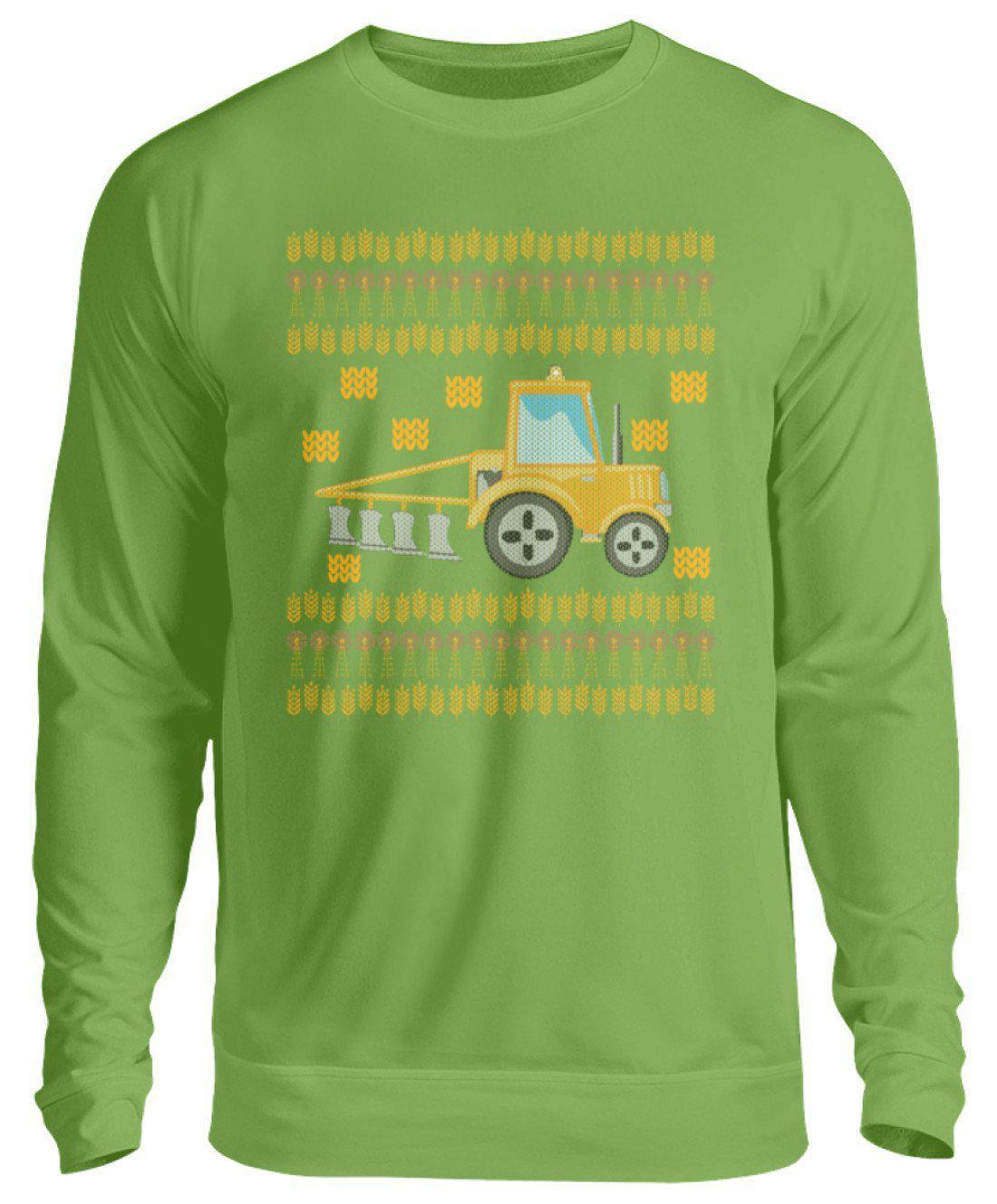 Pflug Ugly Christmas · Unisex Sweatshirt Pullover-Unisex Sweatshirt-LimeGreen-S-Agrarstarz