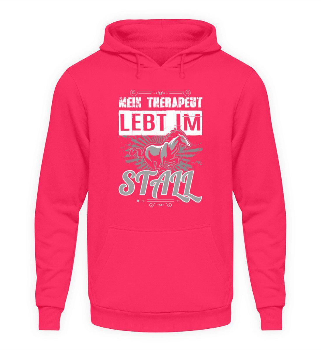 Therapeut Stall · Unisex Kapuzenpullover Hoodie-Unisex Hoodie-Hot Pink-S-Agrarstarz