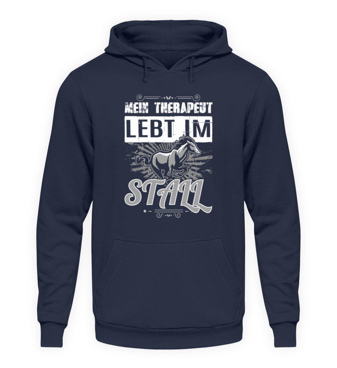 Therapeut Stall · Unisex Kapuzenpullover Hoodie-Unisex Hoodie-Oxford Navy-S-Agrarstarz