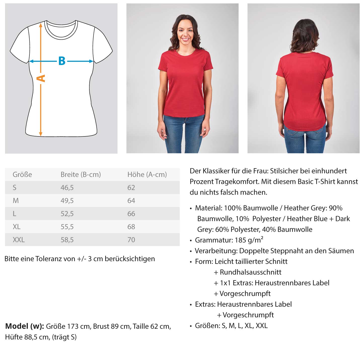 Traktor Batch grün · Damen T-Shirt-Damen Basic T-Shirt-Agrarstarz