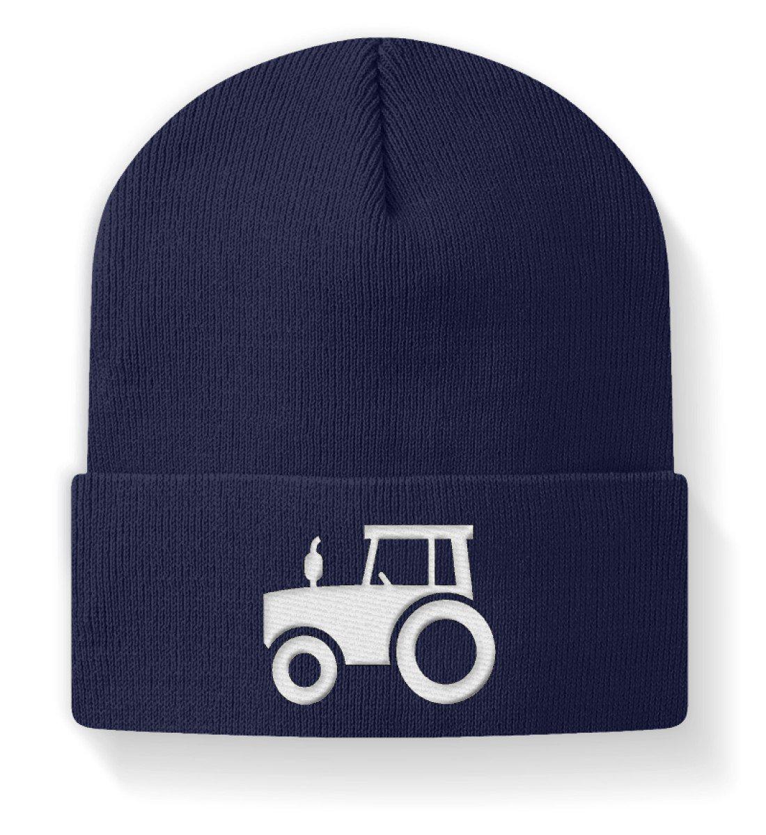 Traktor · Beanie Mütze-Beanie mit Stick-Navy-M-Agrarstarz