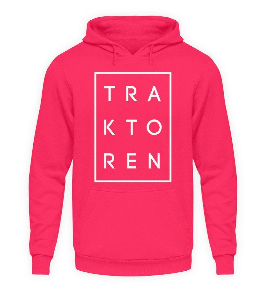 Traktoren Simple · Unisex Kapuzenpullover Hoodie-Unisex Hoodie-Hot Pink-L-Agrarstarz