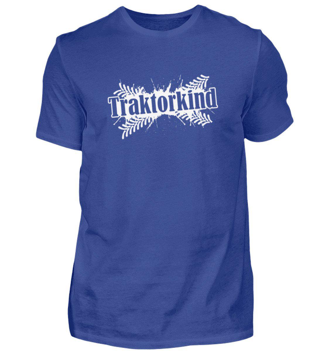 Traktorkind · Herren Shirt-Herren Basic T-Shirt-Royal Blue-S-Agrarstarz