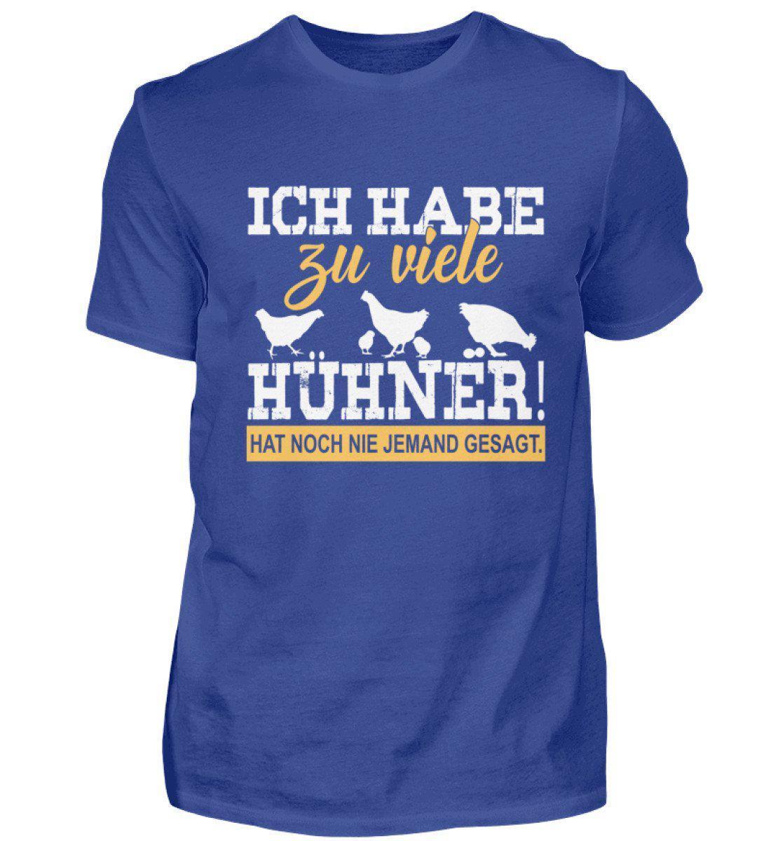 Zu viele Hühner · Herren T-Shirt-Herren Basic T-Shirt-Royal Blue-S-Agrarstarz